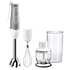 Braun Multiquick 5 MQ 525 Omelette Stavblender 600W Hvid/grå